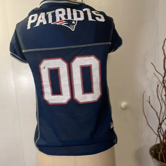 New England Patriots 00 NFL Jersey for dogs - Picture 3 of 7